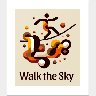 Walk the sky Posters and Art